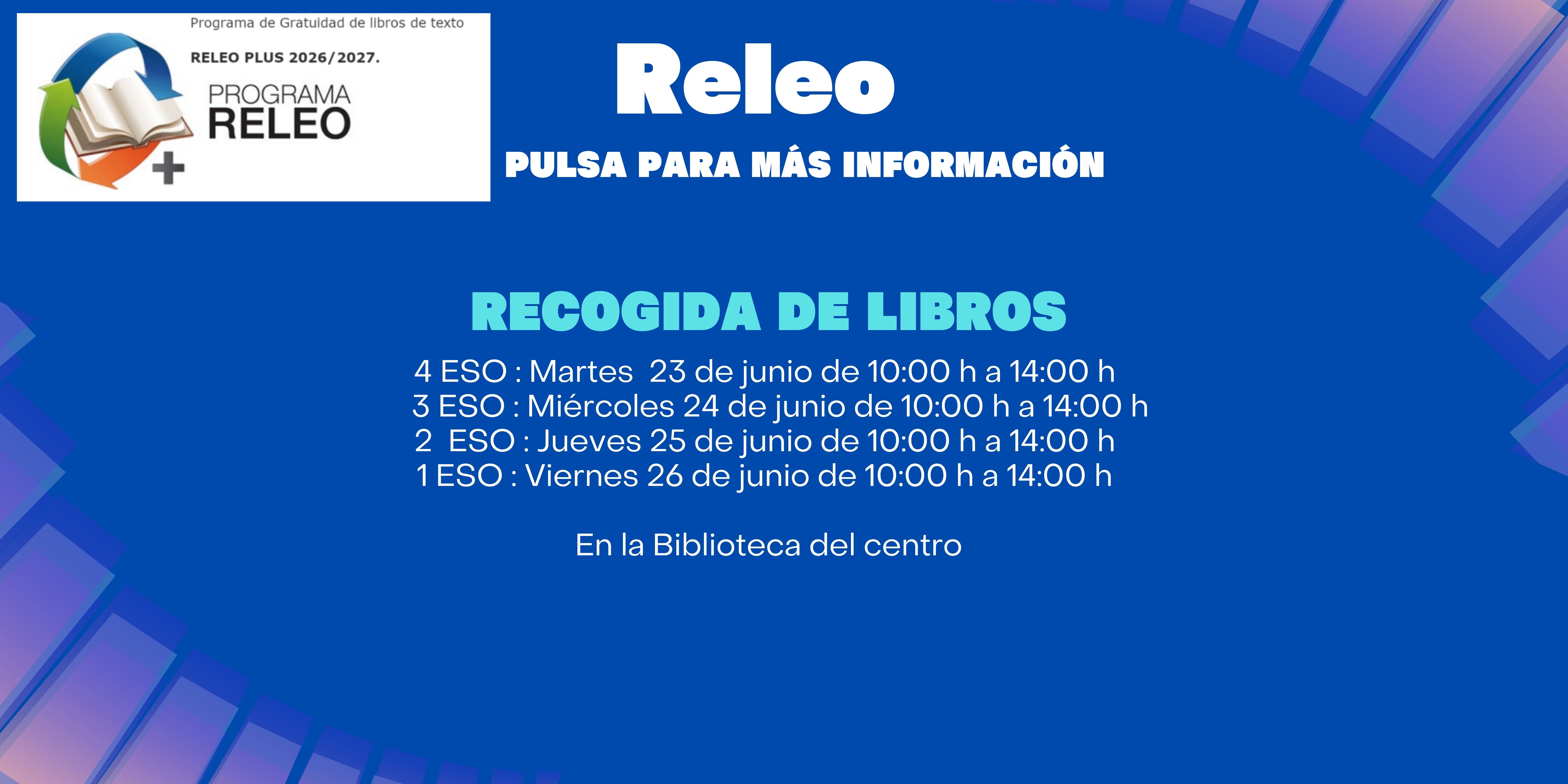 recogida de libros junio 26
